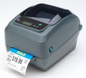 Zebra GX420T Desktop Label Printer with 10/100 Ethernet (Replaces Parallel), Dispenser (Peeler), Adjustable Black Line Sensor, Extended Memory, Real Time Clock Zebra GX420T Desktop Label Printer with 10/100 Ethernet (Replaces Parallel), Dispenser (Peeler), Adjustable Black Line Sensor, Extended Memory, Real Time Clock