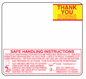 Mettler Toledo 325; 8460 (2.625” x 2.375") ET 2.4” UPC, Safe Handling Scale Labels (15,000 labels/case) Mettler Toledo 325; 8460 (2.625” x 2.375") ET 2.4” UPC, Safe Handling Scale Labels (15,000 labels/case)