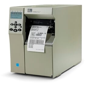 Zebra 105SLPlus Industrial Label Printer - 4" Print Width, 203 DPI, 802.11 B/G Zebra 105SLPlus Industrial Label Printer - 4" Print Width, 203 DPI, 802.11 B/G