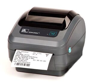 Zebra GX420D Desktop Label Printer with 802.11B/G (Replaces Parallel), LCD Display Zebra GX420D Desktop Label Printer with 802.11B/G (Replaces Parallel), LCD Display