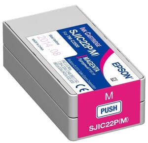Epson SJIC22P(M) Ink Cartridge for Epson TM-C3500 - Magenta Epson SJIC22P(M) Ink Cartridge for Epson TM-C3500 - Magenta