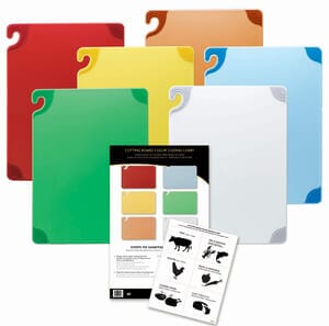 Saf-T-Grip 6 Cutting Board System Saf-T-Grip 6 Cutting Board System