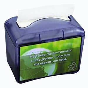 Venue Table Top Napkin Dispenser- Mini Interfold - Black Pearl Venue Table Top Napkin Dispenser- Mini Interfold - Black Pearl