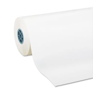 36" x 800' - 50# Bleached Bright White Kraft Roll 36" x 800' - 50# Bleached Bright White Kraft Roll