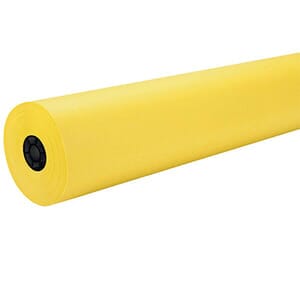 48" x 100' - Flameless Flame Retardant Paper (1 Roll) - Sunrise Yellow 48" x 100' - Flameless Flame Retardant Paper (1 Roll) - Sunrise Yellow