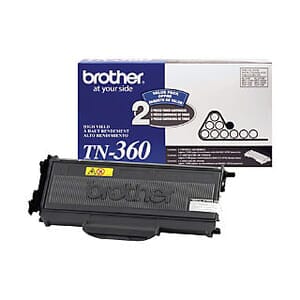 Brother TN360 High-Yield Toner DCP-7030/ 7040 HL-2140/2170W MFC-7340/7345N Brother TN360 High-Yield Toner DCP-7030/ 7040 HL-2140/2170W MFC-7340/7345N