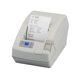Citizen CT-S281, Thermal POS Printer, 58mm-80mm / Sec, 32-48 Column, With Cutter, USB, Black Citizen CT-S281, Thermal POS Printer, 58mm-80mm / Sec, 32-48 Column, With Cutter, USB, Black