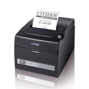 Citizen CT-S310II, Thermal POS Printer, 160mm, USB/Serial Interface, Black, PNE Sensor Citizen CT-S310II, Thermal POS Printer, 160mm, USB/Serial Interface, Black, PNE Sensor