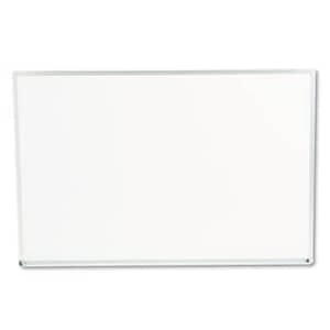 Dry Erase Board, Melamine, 36w x 24h, Satin-Finished Aluminum Frame Dry Erase Board, Melamine, 36w x 24h, Satin-Finished Aluminum Frame