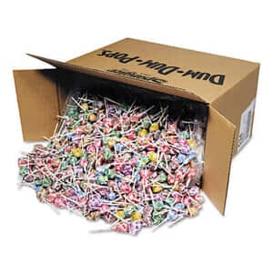 Spangler Dum-Dum-Pops, Assorted Flavors, Individually Wrapped, Bulk 30lb Box Spangler Dum-Dum-Pops, Assorted Flavors, Individually Wrapped, Bulk 30lb Box