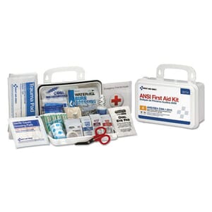 First Aid Kit for 10 People, 71 Pieces, Plastic Case First Aid Kit for 10 People, 71 Pieces, Plastic Case