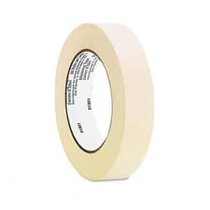 General Purpose Masking Tape, 1" x 60 yards, 3" Core, 3/Pack General Purpose Masking Tape, 1" x 60 yards, 3" Core, 3/Pack