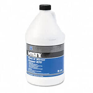 Misty Glass & Mirror Cleaner w/Ammonia, 1 gal. Bottle Misty Glass & Mirror Cleaner w/Ammonia, 1 gal. Bottle