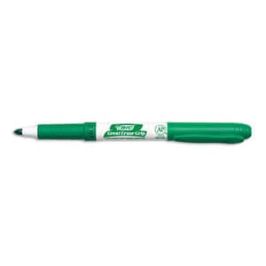 Bic Great Erase Grip Dry Erase Markers, Fine Point, Green, Dozen Bic Great Erase Grip Dry Erase Markers, Fine Point, Green, Dozen