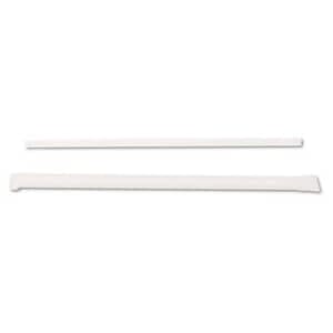 Dixie Jumbo Straws, 7 3/4", Plastic, Translucent, 500/Box Dixie Jumbo Straws, 7 3/4", Plastic, Translucent, 500/Box