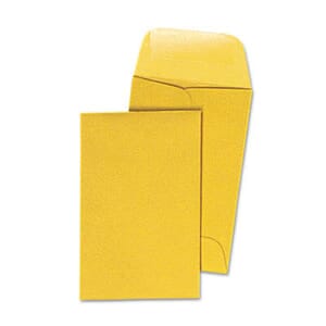 Kraft Coin & Small Parts Envelope, Side Seam, #1, Light Brown, 500/Box Kraft Coin & Small Parts Envelope, Side Seam, #1, Light Brown, 500/Box