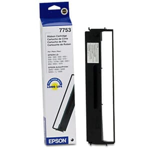 OEM Epson 7754 Printer Ribbons (1 per box) - Black OEM Epson 7754 Printer Ribbons (1 per box) - Black