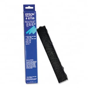 OEM Epson 8750/8755 Printer Ribbon ONLY (1 per box) - Black OEM Epson 8750/8755 Printer Ribbon ONLY (1 per box) - Black