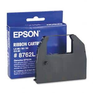 OEM Epson LX-80/90/86 Printer Ribbons (1 per box) - Black OEM Epson LX-80/90/86 Printer Ribbons (1 per box) - Black