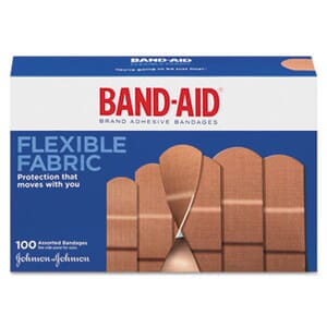 Flexible Fabric Adhesive Bandages,1 x 3, 100/Box Flexible Fabric Adhesive Bandages,1 x 3, 100/Box