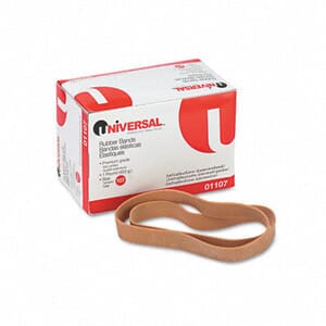 Rubber Bands, Size 107, 7 x 5/8, 40 Bands/1lb Pack Rubber Bands, Size 107, 7 x 5/8, 40 Bands/1lb Pack