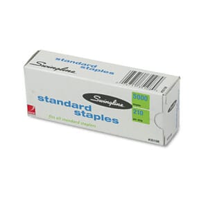 Swingline S.F. 1 Standard Economy Chisel Point 210 Full Strip Staples, 5,000/Box Swingline S.F. 1 Standard Economy Chisel Point 210 Full Strip Staples, 5,000/Box