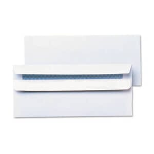 Self-Seal Business Envelope, #10, White, 500/Box Self-Seal Business Envelope, #10, White, 500/Box