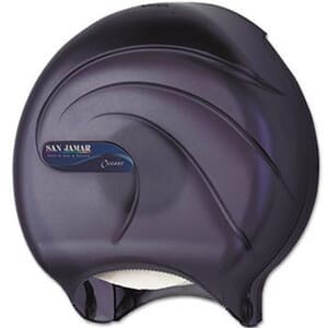 Single 9" Toilet Paper Dispenser JBT - Oceans - Black Pearl Single 9" Toilet Paper Dispenser JBT - Oceans - Black Pearl