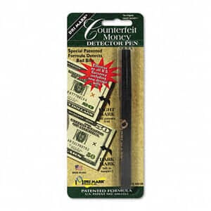 Smart Money Counterfeit Bill Detector Pen for use with U.S. Currency Smart Money Counterfeit Bill Detector Pen for use with U.S. Currency