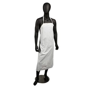Vinyl Dishwashing Apron - White - 8 Mil Vinyl Dishwashing Apron - White - 8 Mil