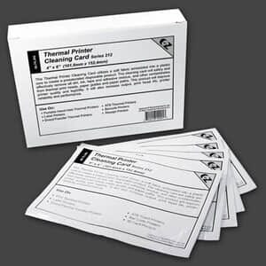 Waffletechnology 4" Thermal Printing Cleaning Card (15 / Box) Waffletechnology 4" Thermal Printing Cleaning Card (15 / Box)