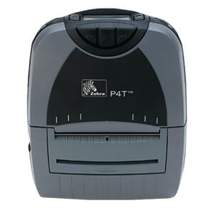 Zebra P4T Portable Label Printer, WiFi 802.11 b/g, Fanfold Slot Zebra P4T Portable Label Printer, WiFi 802.11 b/g, Fanfold Slot