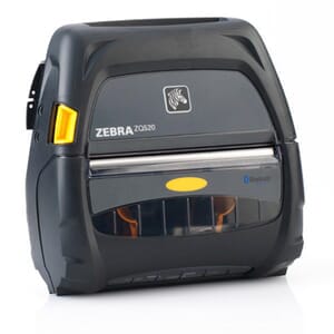 Zebra ZQ520 Portable Label Printer (4"), BT4.0 Zebra ZQ520 Portable Label Printer (4"), BT4.0