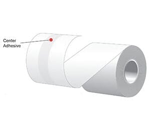 2.25" x 160' MAXStick 15# Direct Thermal "Sticky Paper" (24 rolls/case) - Center Adhesive 2.25" x 160' MAXStick 15# Direct Thermal "Sticky Paper" (24 rolls/case) - Center Adhesive