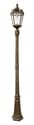 Royal Solar Lamp Post with GS-Solar LED Light Bulb