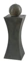 Cannonade Outdoor Solar Floor Fountain with LED