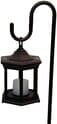 Solar Flickering Candle Lantern - Shepherds Hook