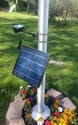 High End Commercial Solar Flagpole Light - 12 Ultrabright LEDs - 420 LUX