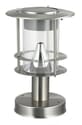 Stainless Steel Modern Solar Post Lamp