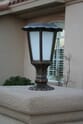 Solar Pillar Light - Warm White 324 Lumens