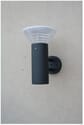 Premium Modern Solar Wall Light - 6 Inch Wall Plate Diameter