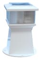 Dock Edge Solar Piling Light - Fresh and Salt Water Rated