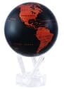 4.5" Copper Black MOVA Globe self rotating decor for homes and offices