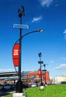 Hybrid Street Light - 90 Watt LED - 9000 Lumens