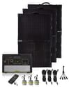 Goal Zero Yeti 1000 Lithium Silver Portable Solar Generator Kit