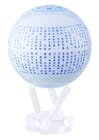 4.5" MOVA Globe Blue Prajna Paramita Heart Sutra with self rotating feature
