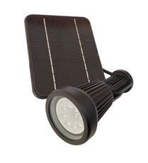 Pro Series 340 Lumen Warm White Solar Spot Light with Color Changing Options