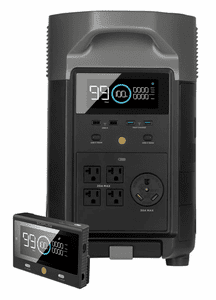 EcoFlow Delta Pro Portable Power Station with Remote Control