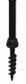 Gama Sonic Baytown II Bulb Solar Lamp Post with EZ-Anchor Base in Black