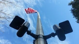 Solar Flagpole Lights - Solar Flag Pole Lighting Kits